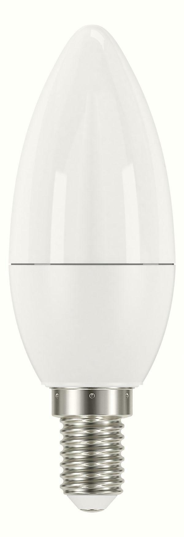 bot lighting lampada led oliva opale e14 3w 2700k luce calda - foto 1