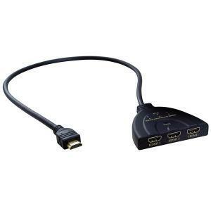 Switch-splitter hdmi bidirezionale 3 vie