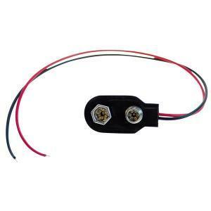 Connettore clips per batterie transistor 9v