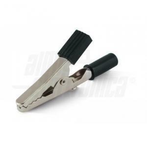 Pinza coccodrillo nera 6a