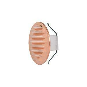 Griglia da muro rame con retina anti insetti ø.80-125