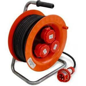 Avvolgicavo industriale 4g2,5mm 30mt 3 ind. 16a 3p+e ip67