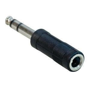 Adattatore spina 6,3 stereo-presa 6,3 mono