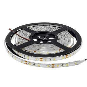 Striscia led 12vdc luce calda 3000k 4,8w/mt 5mt ip65
