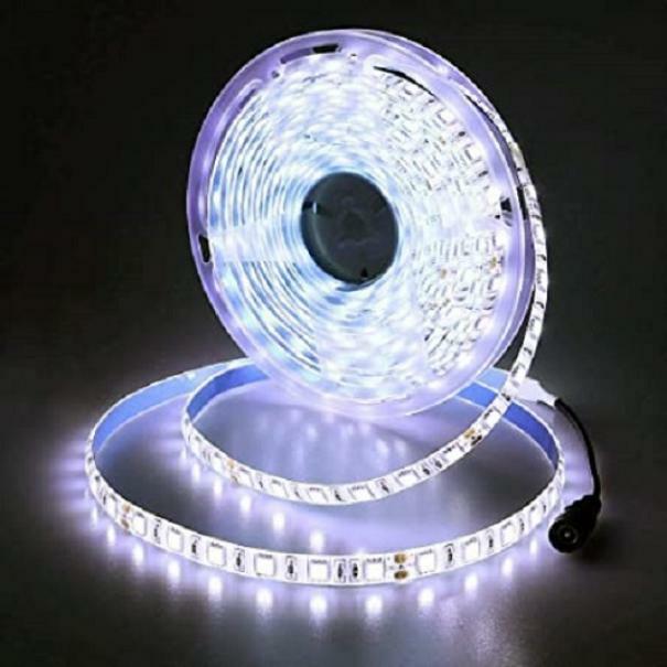 optonica striscia led 5050 6000k 14,4w/mt 5mt 24v - foto 1