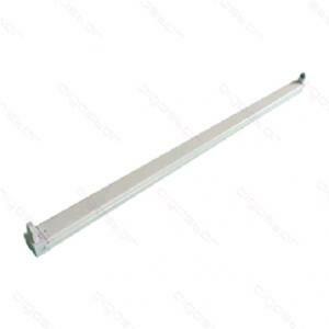 Supporto lampada singolo per tubi a led t8 120cm