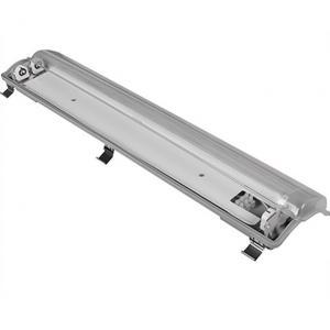 Plafoniera stagna per 2 tubi led da 150cm ip65 (ex 2x58w) (lampade escluse)