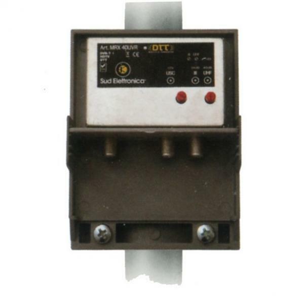 digital plus amplificatore da palo 2 ingressi uhf+ vhf 30db lte 1 uscita - foto 1