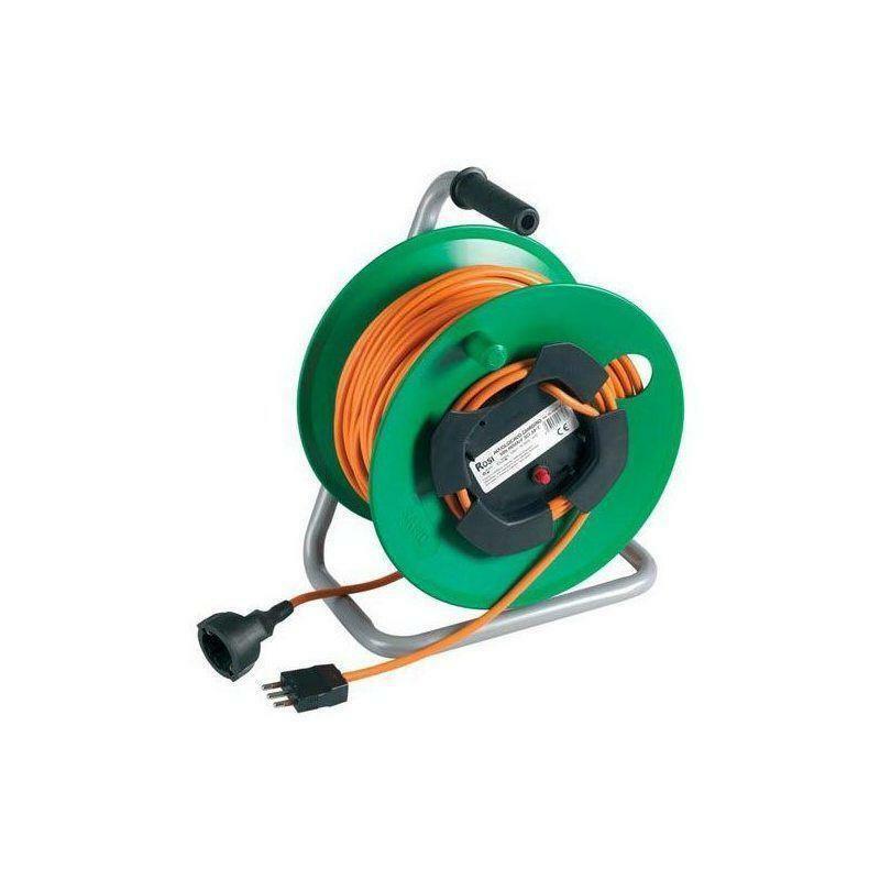 rosi avvolgicavo da giardino con prolunga 50mt 3g1.5mm - foto 1