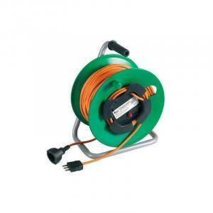 Avvolgicavo da giardino con prolunga 25mt 3g1.5mm
