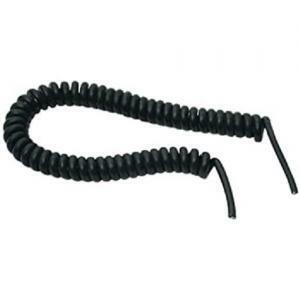Cavo estensibile spirale 10mt nero 3x0.75mm