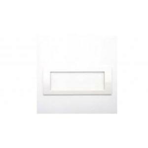 Placca 6 moduli serie millennium bianca