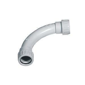 Curva connessione 50mm grigia ip65