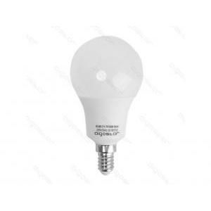 Lampada led sfera opale e14 9w 3000k luce calda