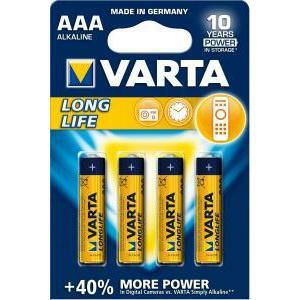 Batterie ministilo 1.5v longlife  alcalina 4pz