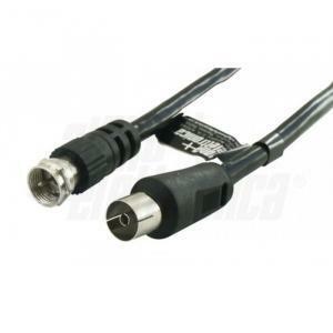 Cavo da spina f a presa tv ø9,5mm - 1m