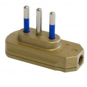 Spina volante piatta 2p+t 10a oro