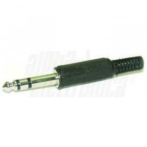 Spina jack stereo 6,3mm