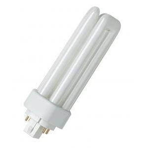 Lampada fluorescente gx24 4pin 32w 3000k luce calda