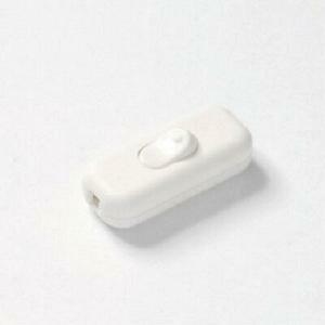 Interruttore bipolare passafilo bianco 2a 230v
