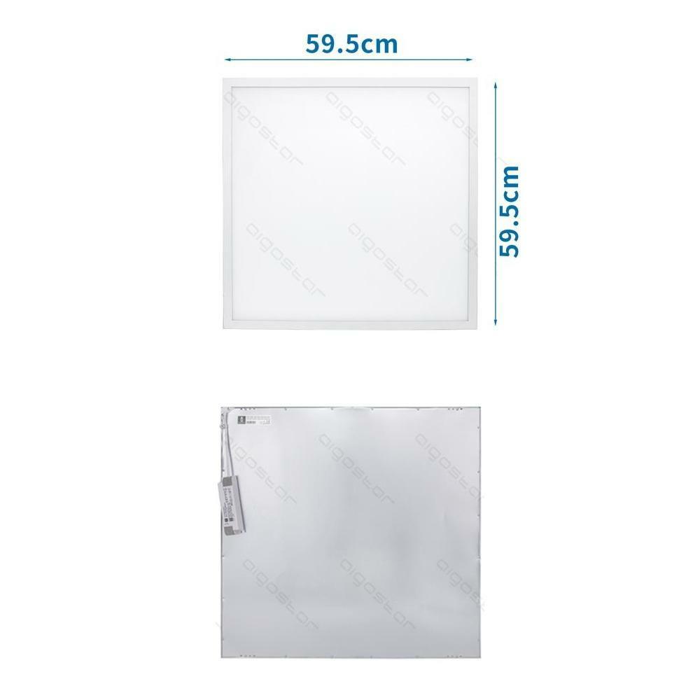aigostar pannello led slim 50w bianco 6000k luce fredda - foto 2