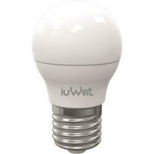 Lampada led mini goccia e27 6w luce fredda 6400k