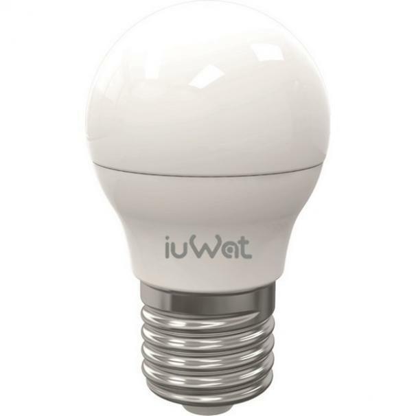 iuwat lampada led mini goccia e27 6w luce fredda 6400k iuwat - foto 1