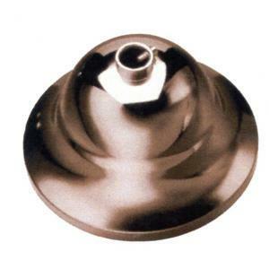 Rosone metallo brunito per lampadari sospensione