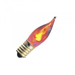 Lampada fiammetta e14 3w
