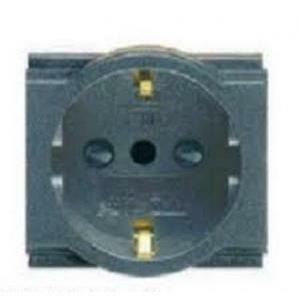 Presa schuko bipasso 10/16a serie arc