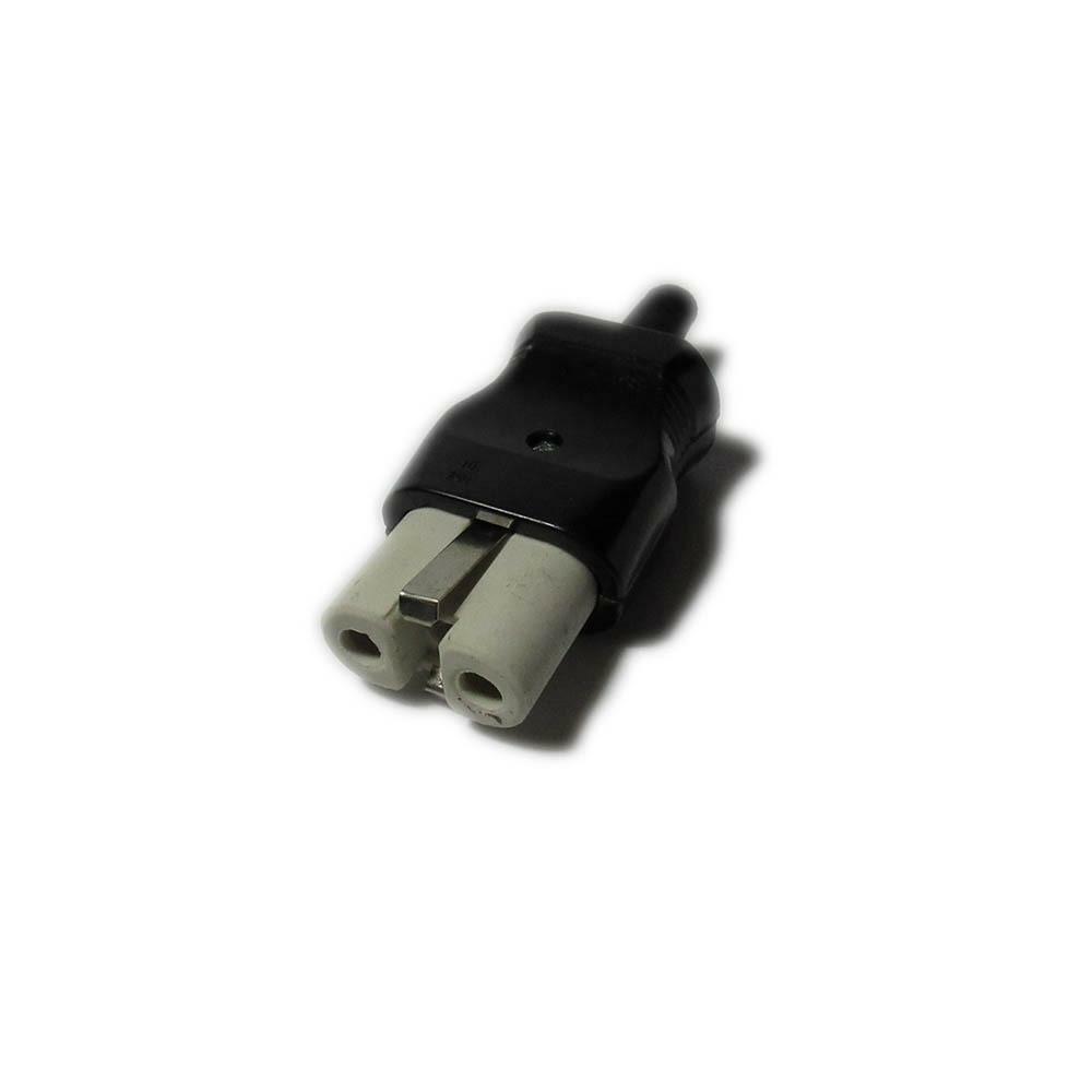 elettrosolutions presa porcellana volante 2p+t 16a ricambio per bistecchiere - foto 1