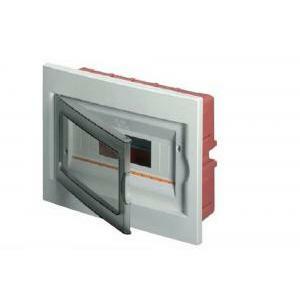 Centralino da incasso 4 moduli grigio ip40