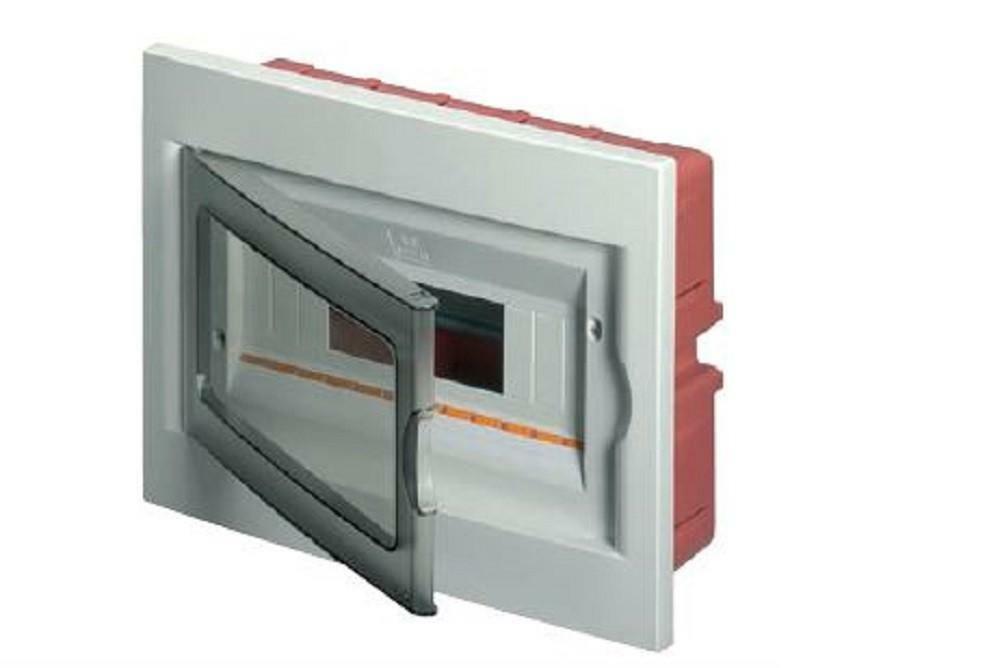 elettrocanali centralino da incasso 4 moduli grigio ip40 - foto 1