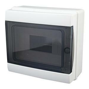 Centralino esterno da parete 6/10 moduli grigio ip40