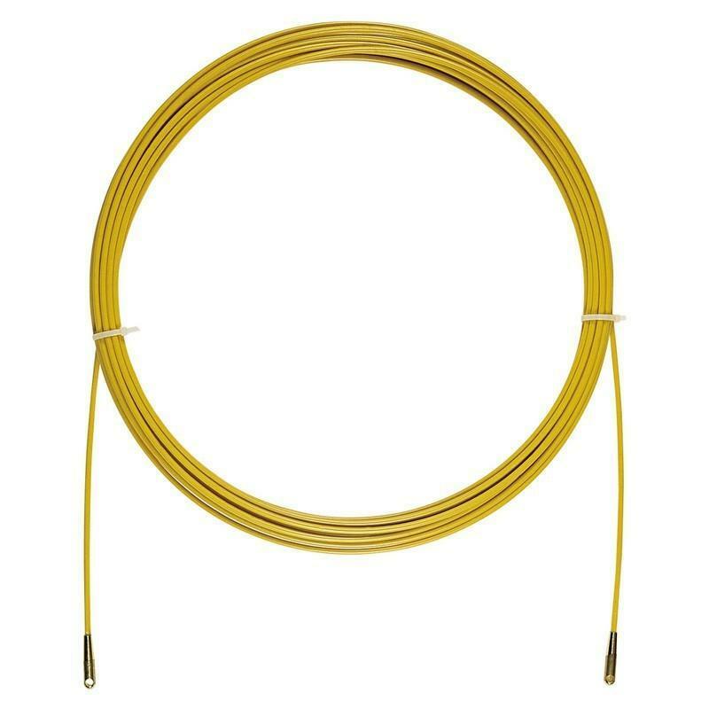 arteleta sonda in acciaio rivestita in nylon gialla 30 metri - foto 1