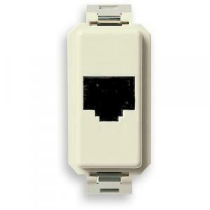Presa telefono rj11 plug 4 contatti serie 8000