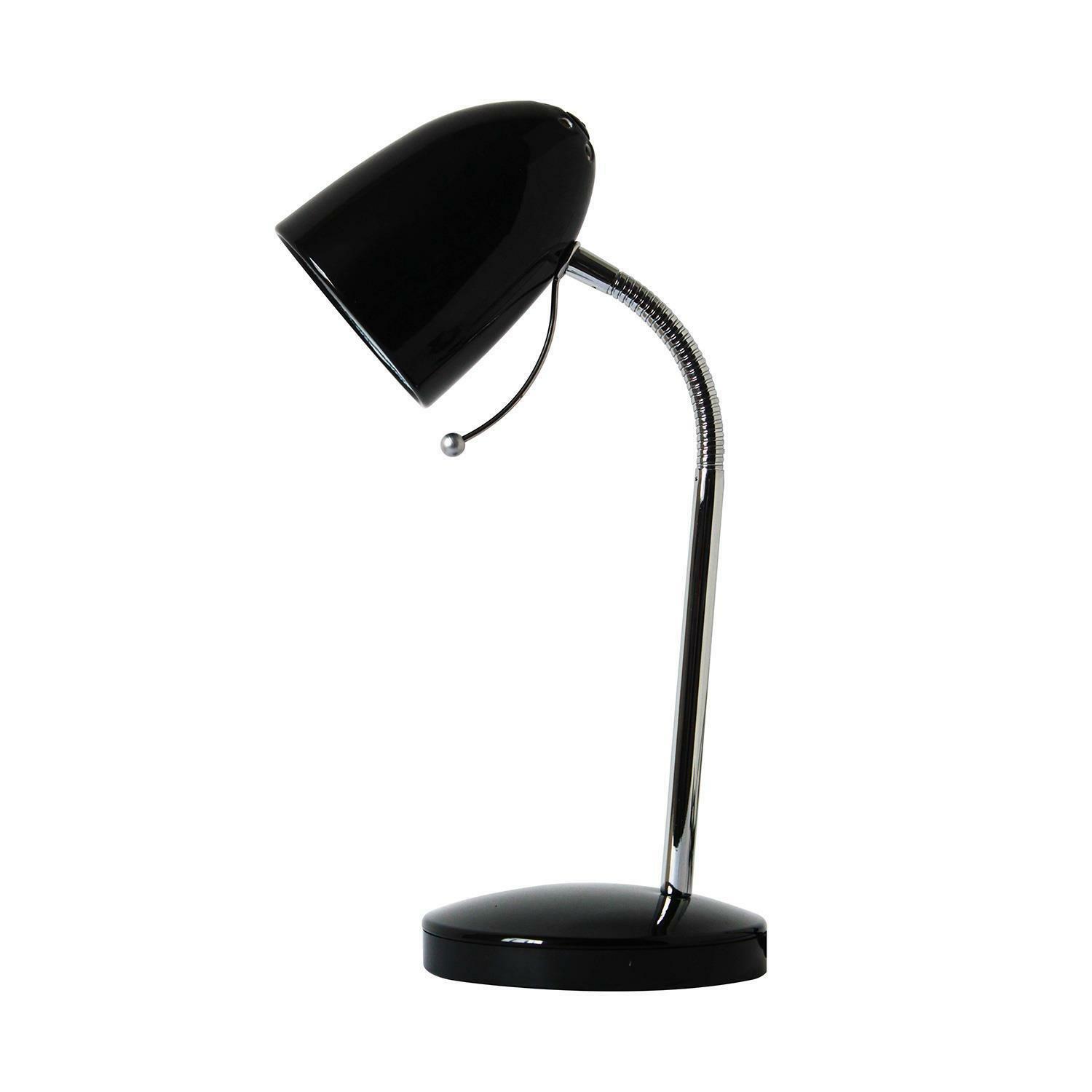 aigostar lampada da tavolo e27 nera con base - foto 1