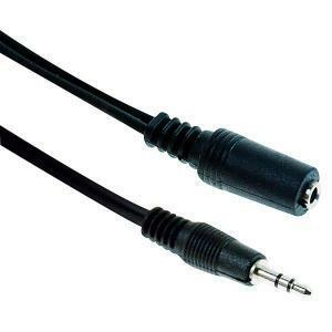 Cavo audio spina + presa 3,5 stereo 5m