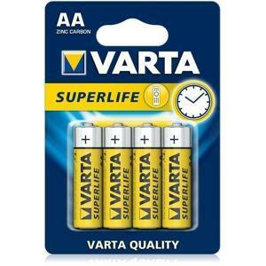 Batterie stilo 1.5v superlife  zinco carbone 4pz
