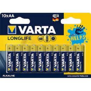 Batterie stilo 1.5v longlife  alcalina 10pz