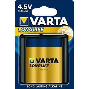 Batteria piatta 4,5v longlife  alcalina 1pz