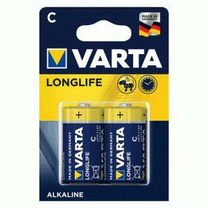 Batterie tipo d 1.5v longlife  alcalina 2pz