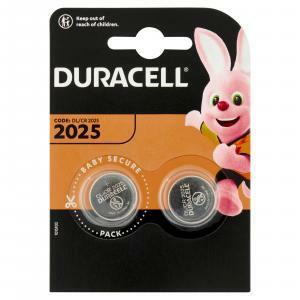 Batteria bottone litio 3v, blister da 2 pz  2025