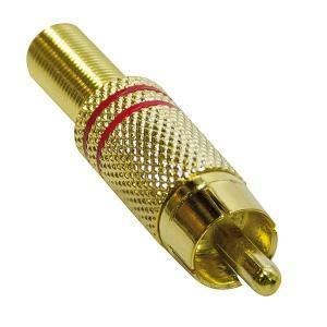 Spina rca volante dorata 6mm