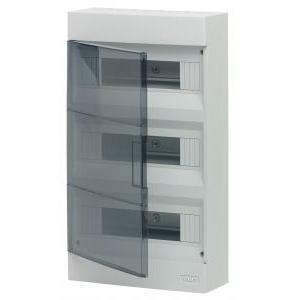 Centralino esterno da parete 18/39 moduli grigio ip40