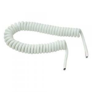 Cavo estensibile spirale 10mt bianco 3x0.75mm
