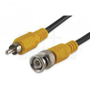 Cavo spina rca video a spina bnc - 1,5m