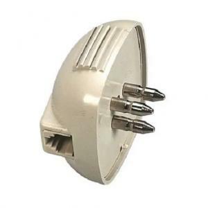 Spina tripolare volante + plug 6/4
