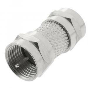 Connettore f doppio maschio