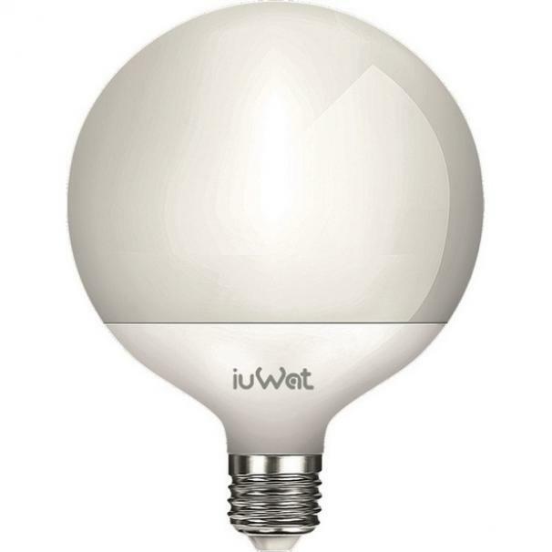 iuwat lampada led globo e27 24w luce calda 3000k iuwat - foto 1